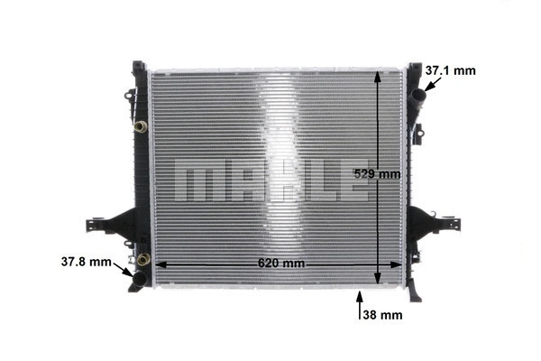 Radiator, engine cooling