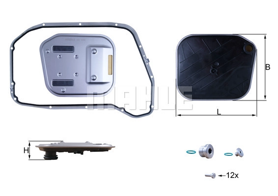 Hydraulic Filter, automatic transmission (WG2325903)