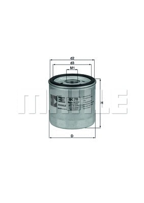 Oil Filter (WG1217228)