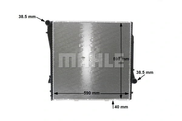Radiator, engine cooling