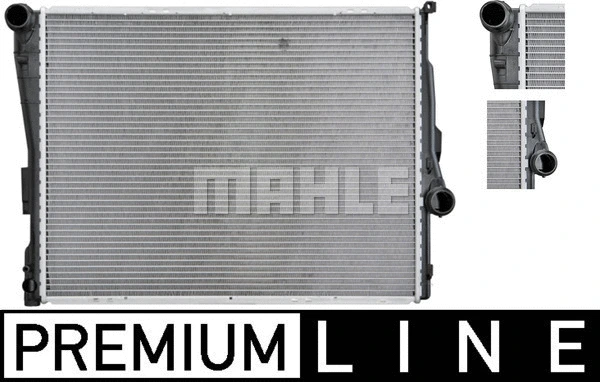 Radiator, engine cooling