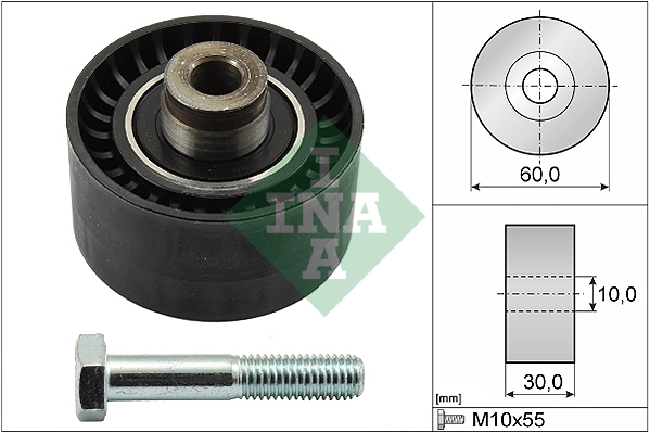 Deflection/Guide Pulley, timing belt (WG1097467)