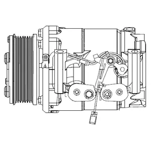 Compressor, air conditioning (WG2039860)