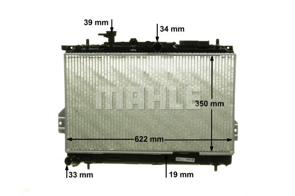 Radiator, engine cooling