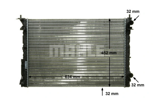 Radiator, engine cooling