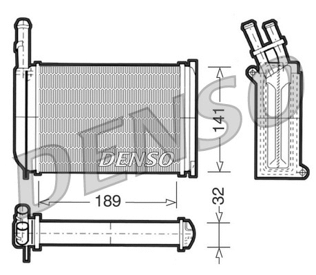 Heat Exchanger, interior heating (WG1919955)