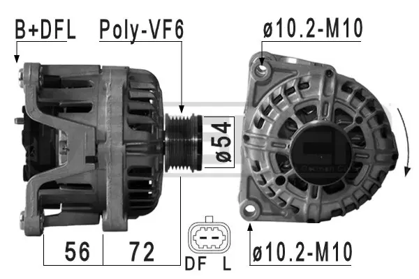 Alternator (WG2012410)