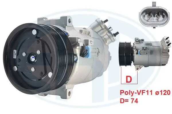 Compressor, air conditioning (WG2017133)