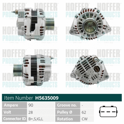Alternator (WG2194119)