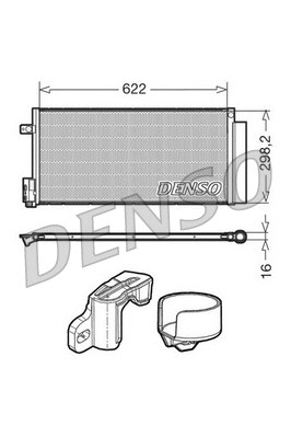 Condenser, air conditioning (WG1917265)