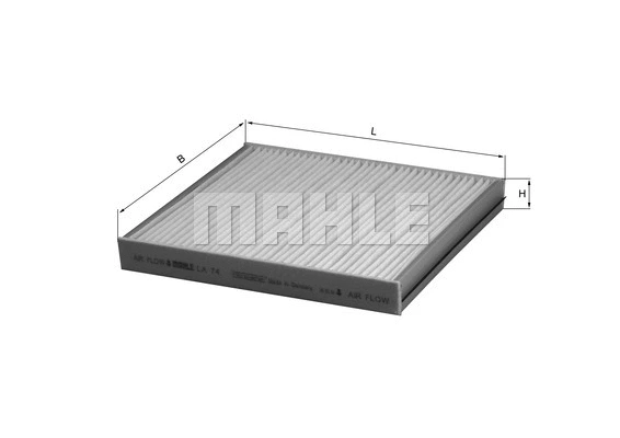 Filter, cabin air (WG1215507)