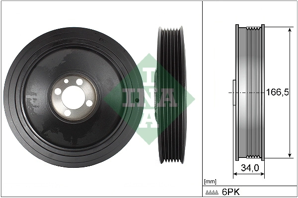 Belt Pulley, crankshaft (WG2112211)