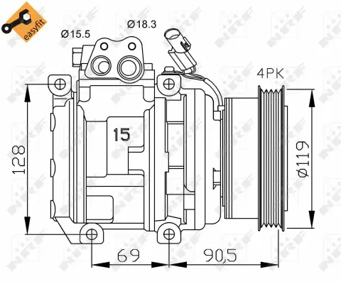 Compressor, air conditioning