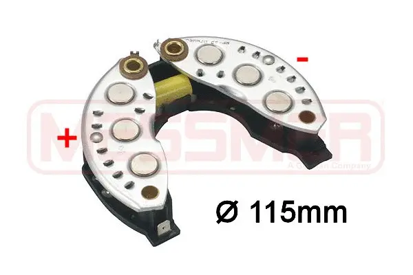 Rectifier, alternator (WG2012612)