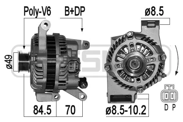 Alternator (WG2011305)