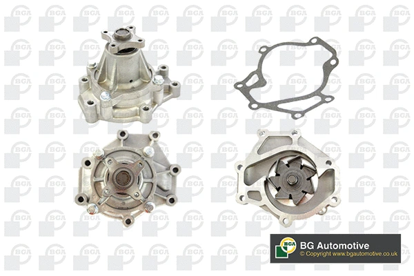 Water Pump, engine cooling (WG1489522)
