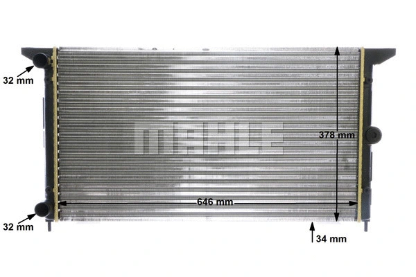 Radiator, engine cooling