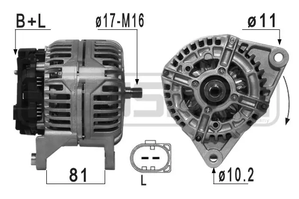 Alternator (WG2012405)