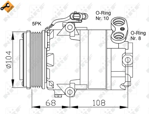Compressor, air conditioning