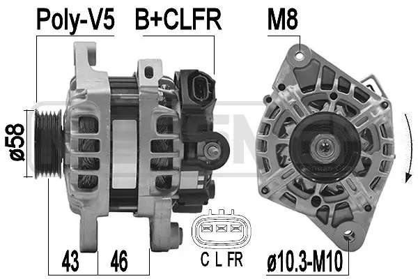 Alternator (WG2011420)