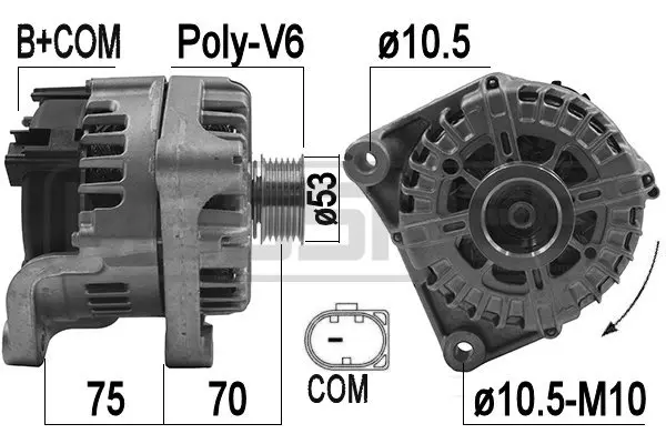 Alternator (WG2011122)