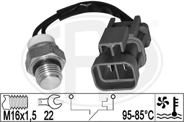 Temperature Switch, radiator fan (WG2013859)
