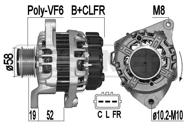 Alternator (WG2011436)