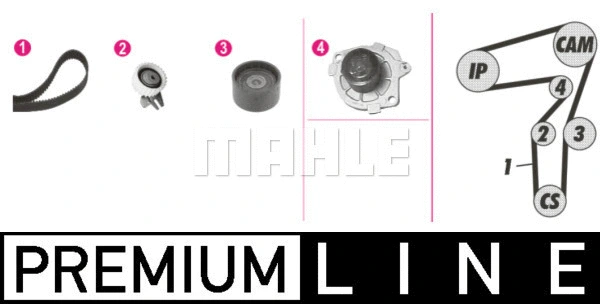 Water Pump & Timing Belt Kit