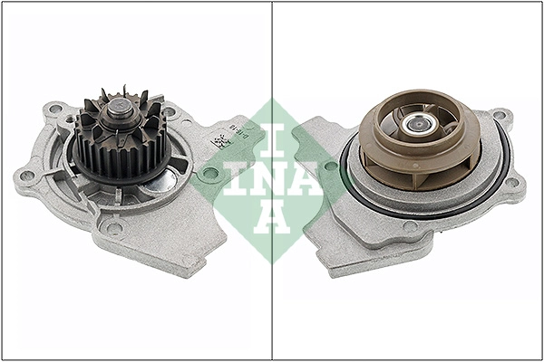 Water Pump, engine cooling (WG1780814)