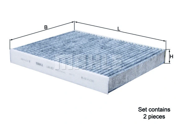 Filter, cabin air (WG1215677)