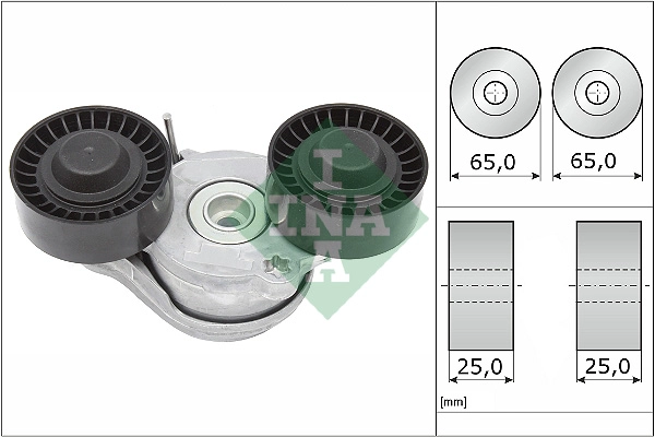 Belt Tensioner, V-ribbed belt (WG1966530)