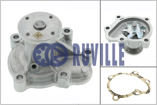 Water Pump, engine cooling (WG1780755)