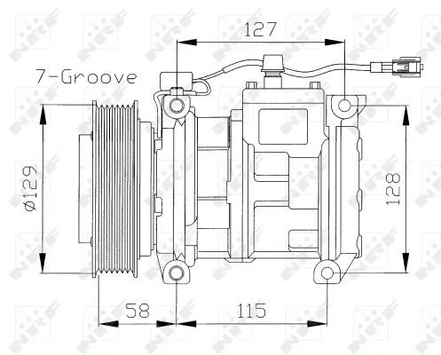 Compressor, air conditioning