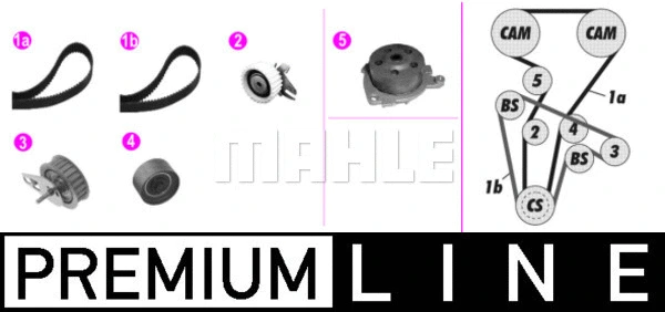 Water Pump & Timing Belt Kit