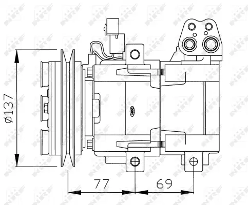 Compressor, air conditioning