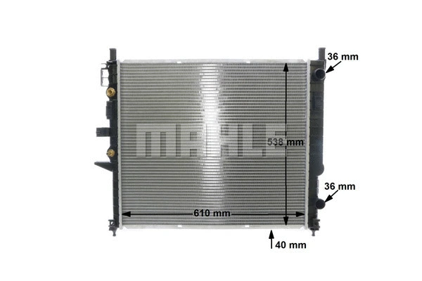 Radiator, engine cooling