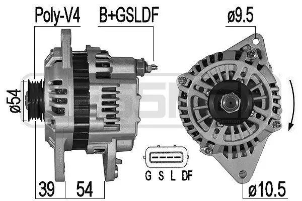 Alternator (WG2011439)