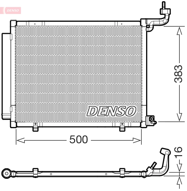 Condenser, air conditioning (WG2339161)