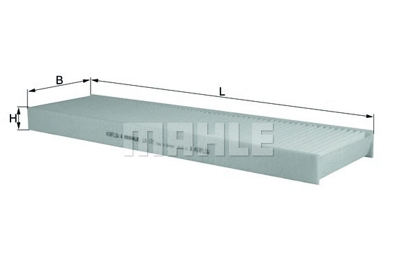 Filter, cabin air (WG1215286)