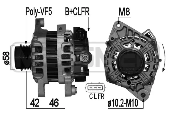 Alternator (WG2010979)