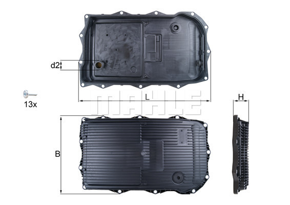 Oil Sump, automatic transmission