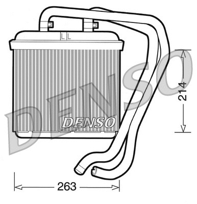 Heat Exchanger, interior heating (WG1919960)
