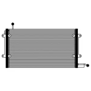 Condenser, air conditioning (WG2041575)