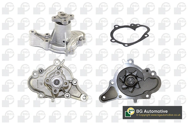 Water Pump, engine cooling (WG1489445)