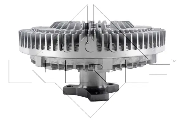 Clutch, radiator fan