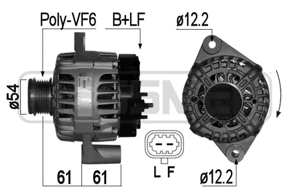 Alternator (WG2011072)
