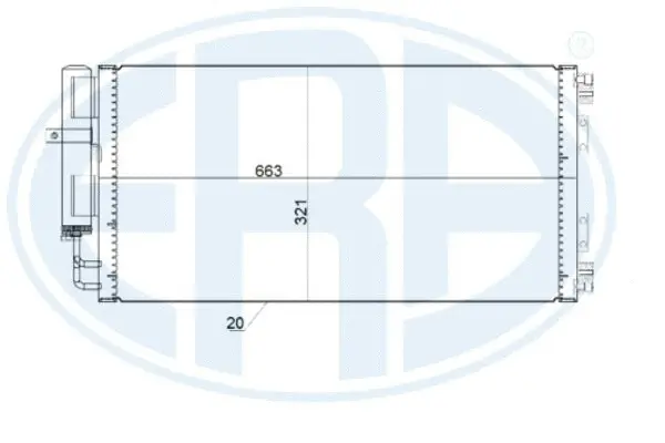Condenser, air conditioning (WG2016825)