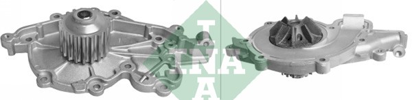 Water Pump, engine cooling (WG1254273)