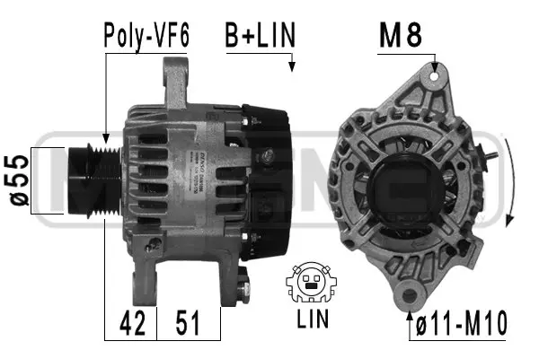 Alternator (WG2012435)