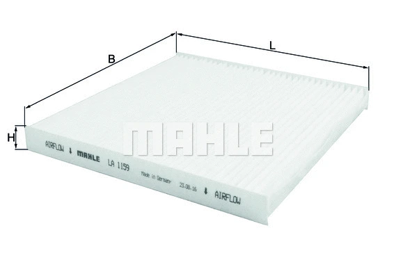 Filter, cabin air (WG1724289)